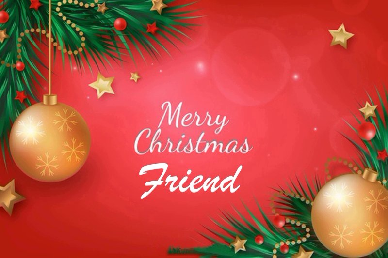 Happy Christmas Wishes For Friends Xmas Greeting Cards