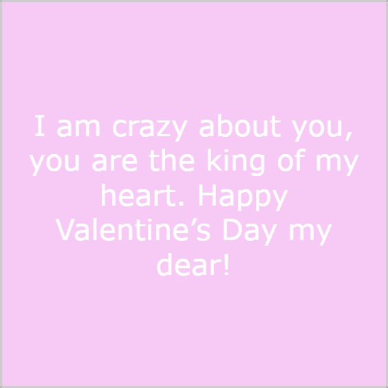 1st valentine messages for boyfriend