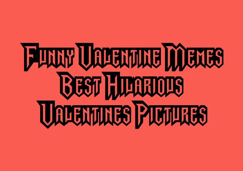 Funny Valentine Memes Best Hilarious Valentines Pictures